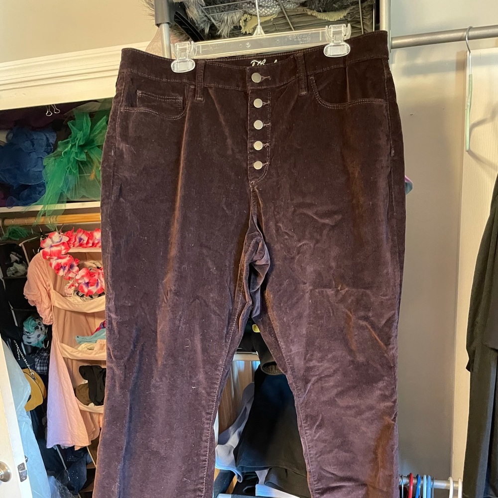 Maroon/brown Corduroy Pants